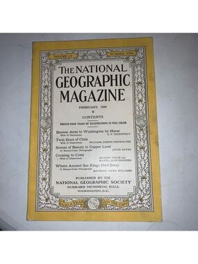 Feb 1929 National Geographic Magazine